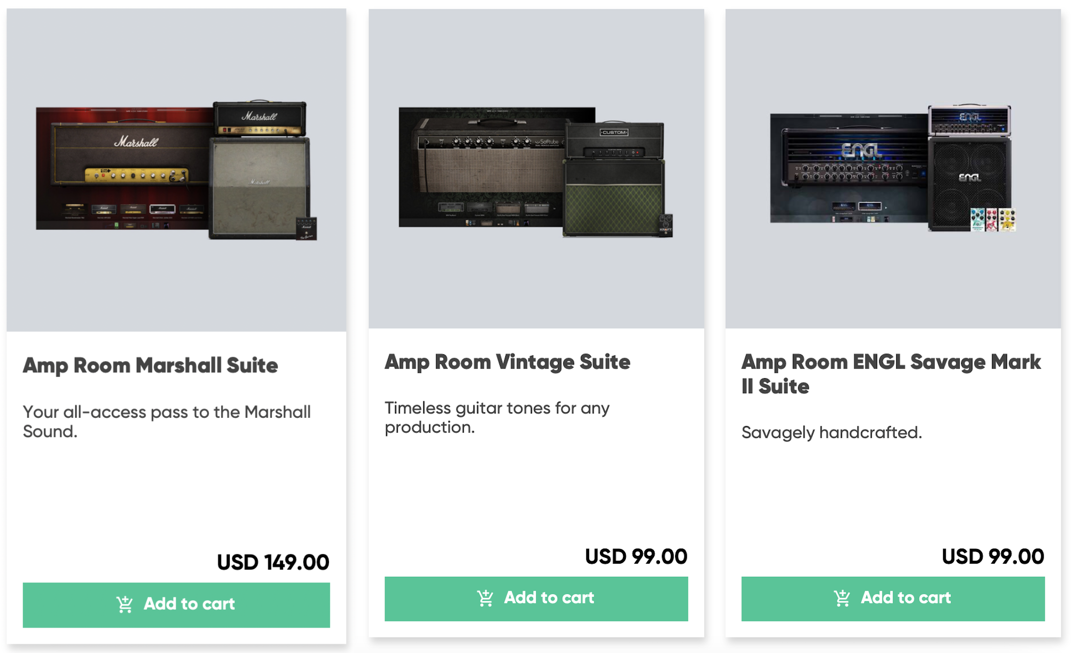 Softube Amp Room Marshall/Vintage/Engl